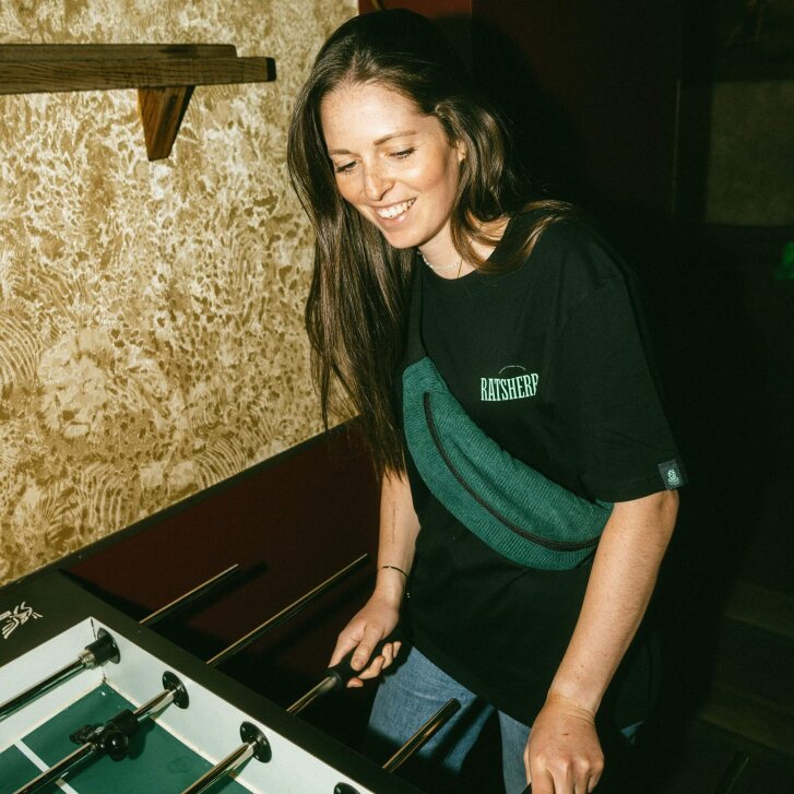 Basic T-Shirt Schwarz XXL